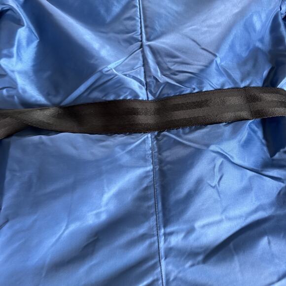 Charmoll Igloo Vtg Snowmobile suit Men Sz L 70s Boot Strap Blue Zip 25” Inseam - Picture 13 of 16